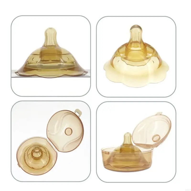 R66D سيليكون الحلمة حامي الحلمات غطاء للحماية الرضاعة الطبيعية Mo #2