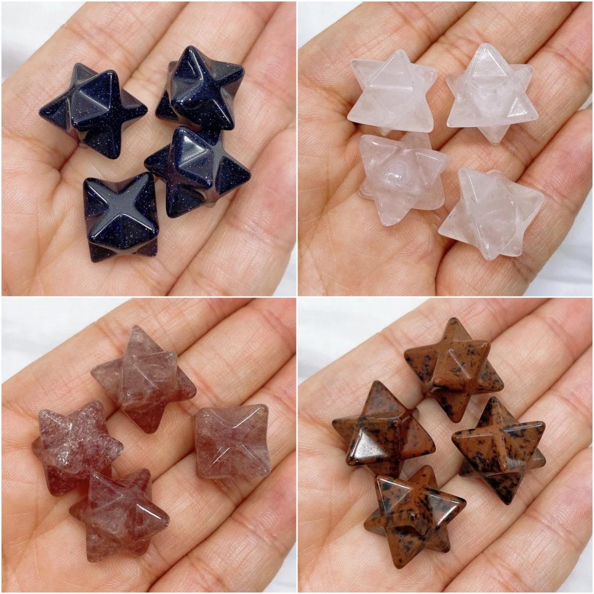 天然石,mounkabaの星,エネルギーの癒しのジュエリー,ジュエリー,家の装飾,水族館のギフト,13mm