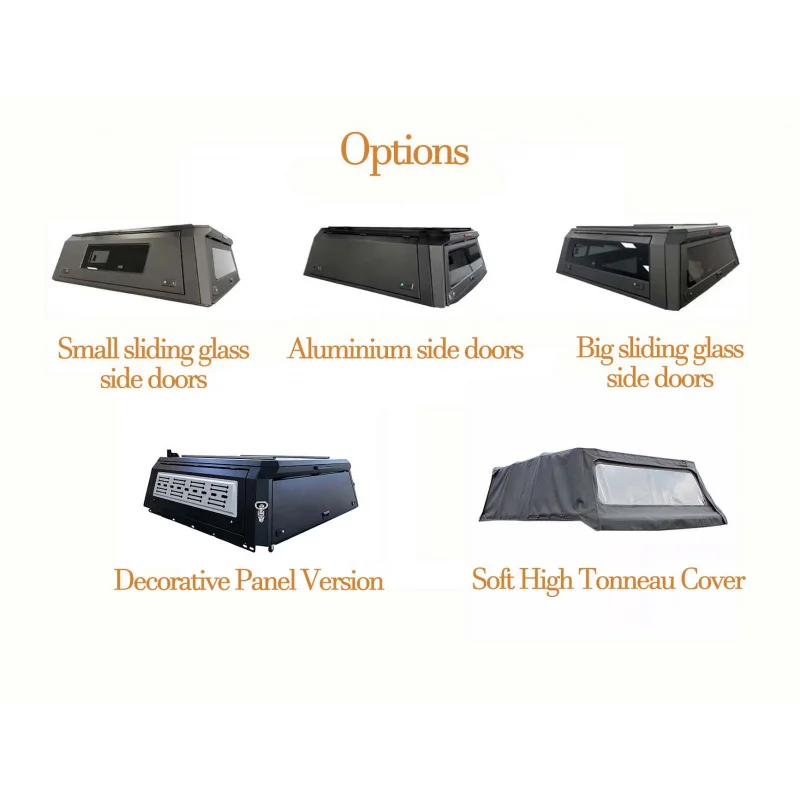 Multifunctional Aluminum Pickup Truck Tonneau Canopy Cover Universal Truck Exterior Modification Accessories