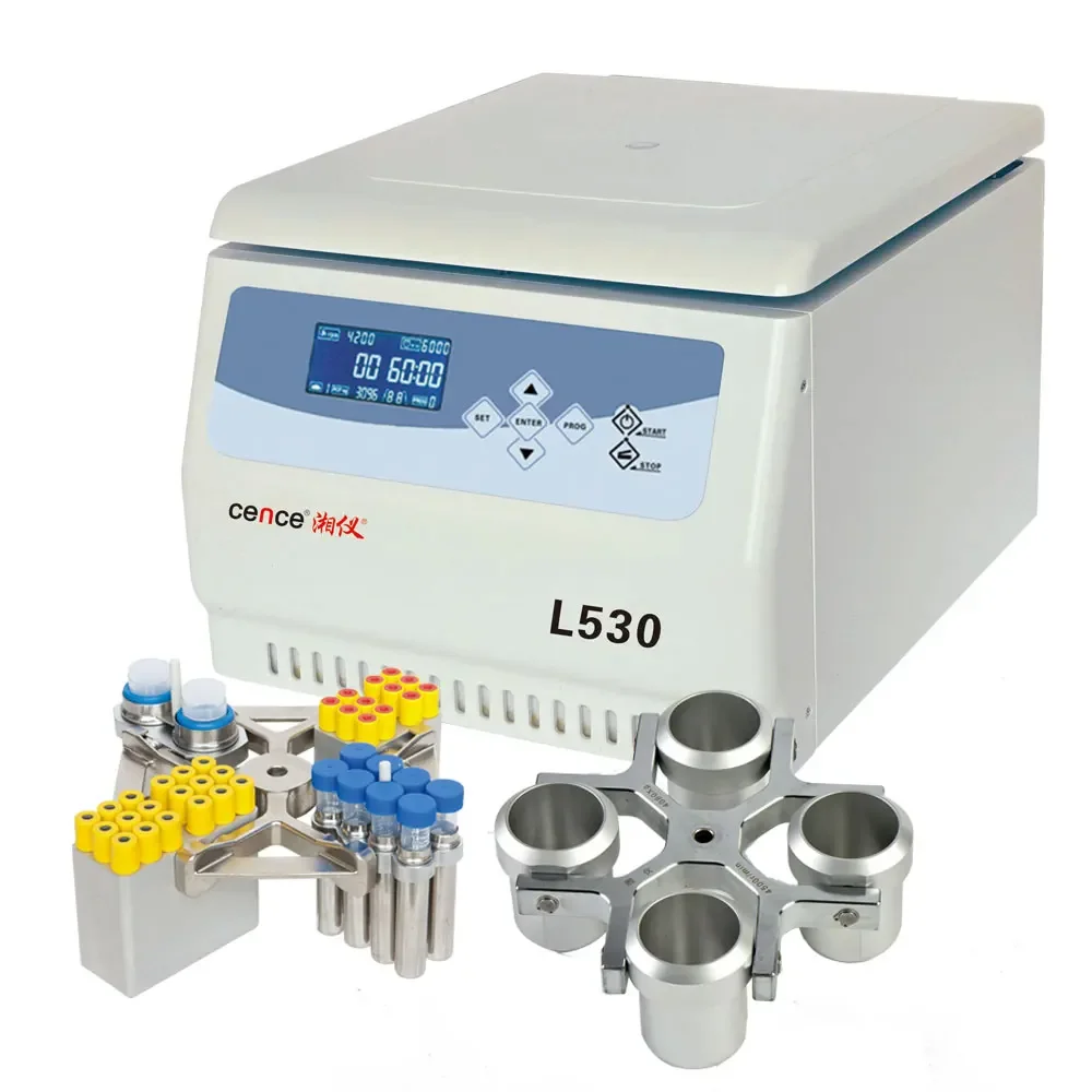 

lab centrifuge L530 low speed blo od centrifuge with swing out China manufacturer