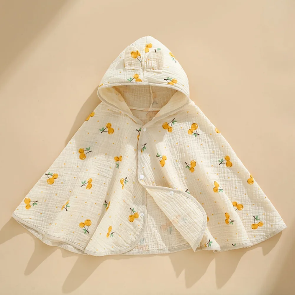 

Fashion Children's Sunscreen Cloak Cotton Boys And Girls Sunscreen Shawl Summer Ultra-Thin UV Protection Cloak Outdoor