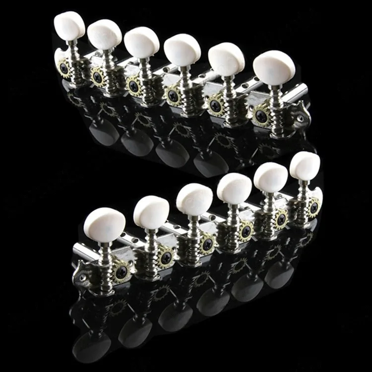 

12 String Guitar Six Guitar String Buttons 6 Coupling Axis Knobs Winder