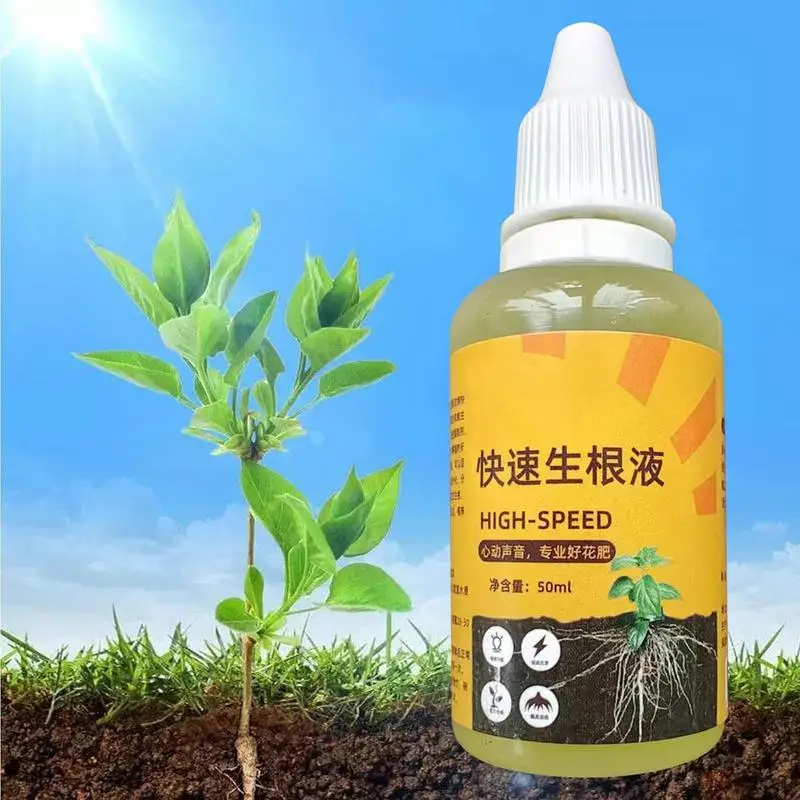 Plant Stimulator Root Rooting Growth Recharge Natural Stimulant 50ml Liquid Starter Solution Plants Enhancer Succulent Booster