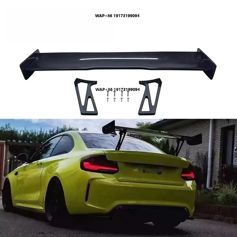 

Real Carbon Fiber Car Universal Rear Spoiler for M2 M2C F22 F87 M3 M4 F80 F82 G80 G82 Car Spoiler Wing