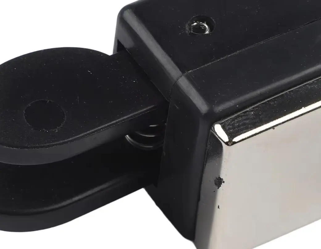 QU-21C CW Key Automatic For Morse Code Paddle With Magnetic Base For Shortwave Radio DIY Ham Station Black ABS Double Lever