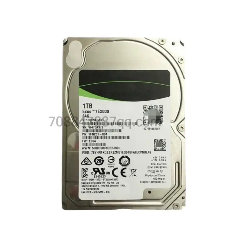 

original 100% authentique ST1000NX0333 1TB 2.5 7.2KSAS 12G 128M