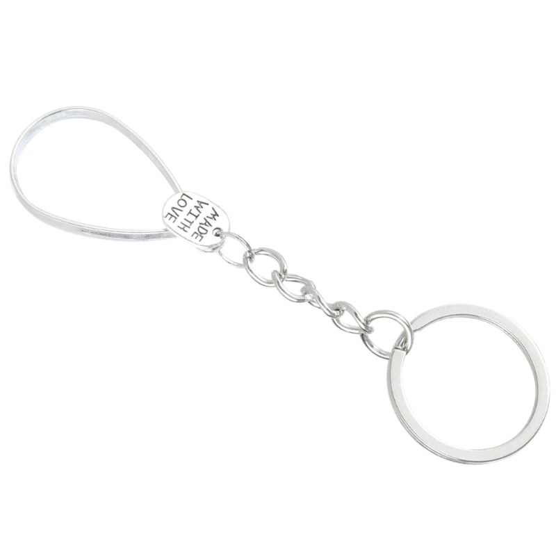 Elegant Hollow Frame Key Chain Multifuntional Alloy Keyring Fashion Key Pendant Alloy Texture Suitable for Fashion Look