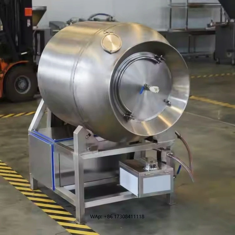 Máquina de alta velocidad para marinado de pescado y verduras, con sistema de vacío simple para pollos y kimchi