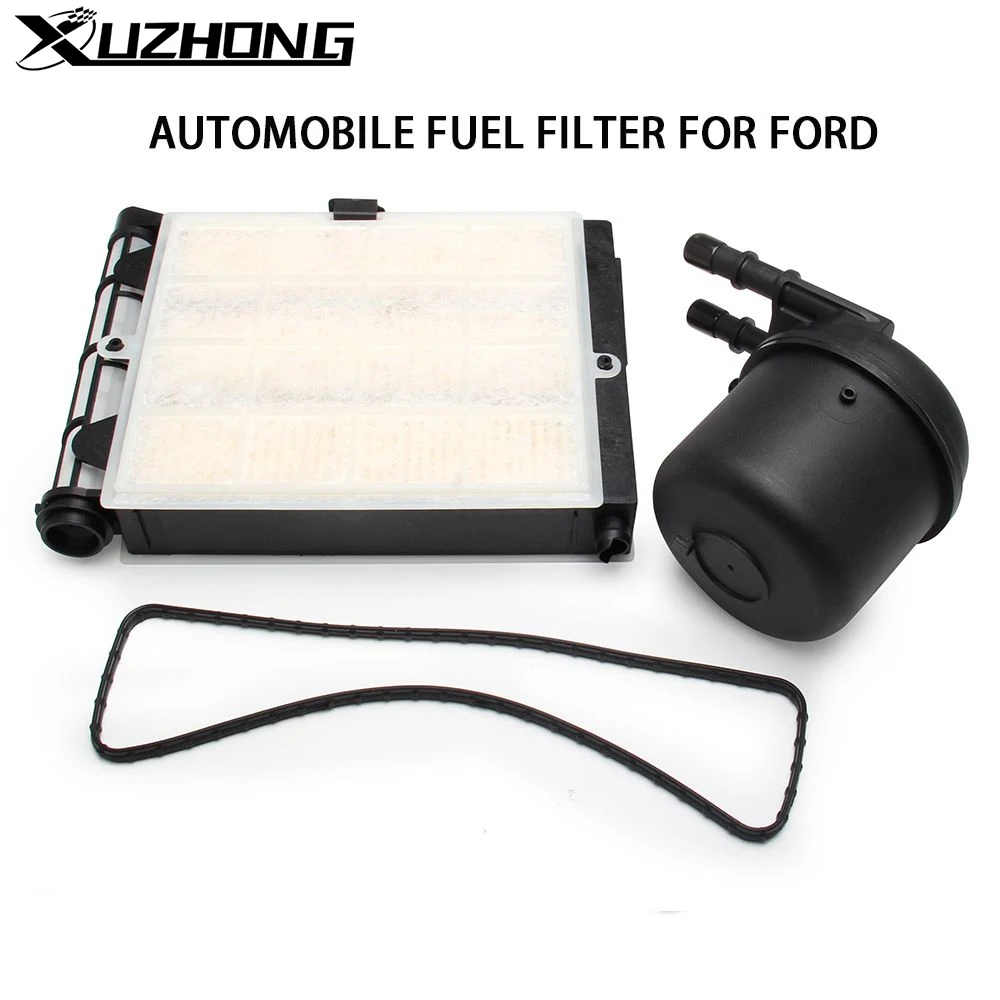 Automobile Fuel Filter Kit Fuel Line Oil Tank Filter Connector For Ford FD4625 FD4624 2017-2020