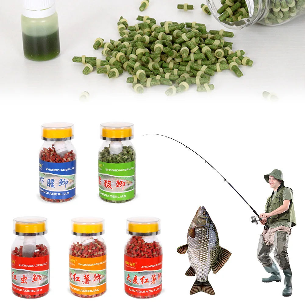 Hook Up Baits Formula Insect Particle Boilie Pellets Crucian Fishing Bait Fish Attractants for Fishing
