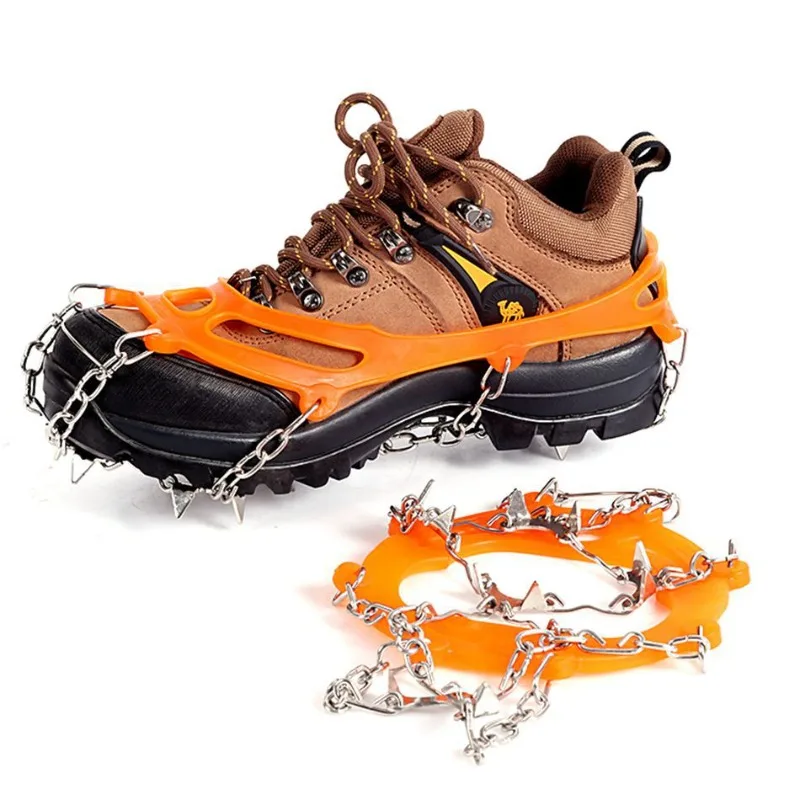

10-Prong Ice and Snow Grip Shoe Covers for Outdoor Hiking 10-Prong Ice Cleats