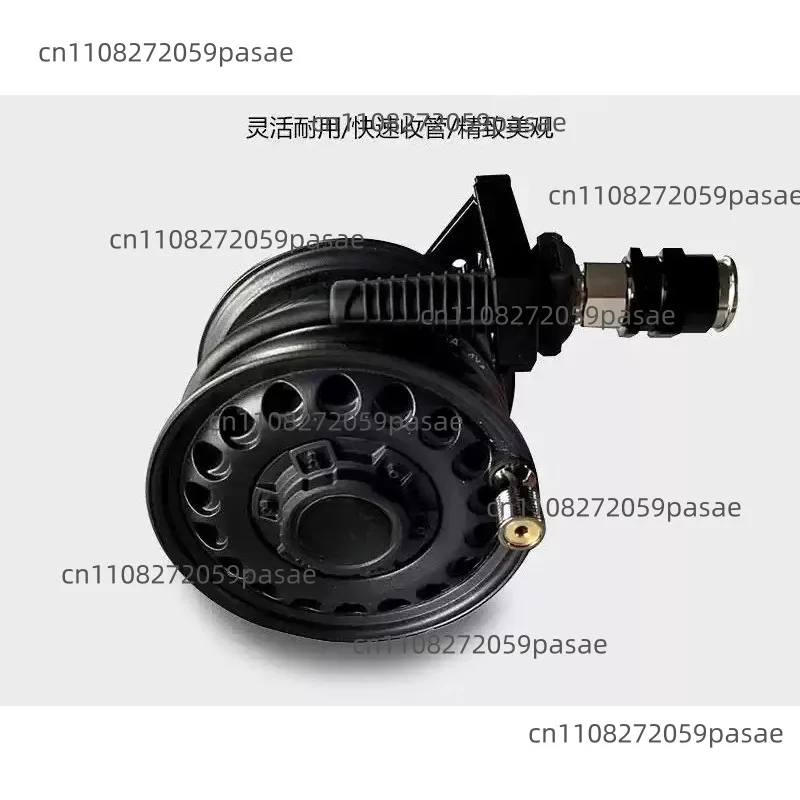 Air Pump Hose Reel, Portable Air Hose Accessory