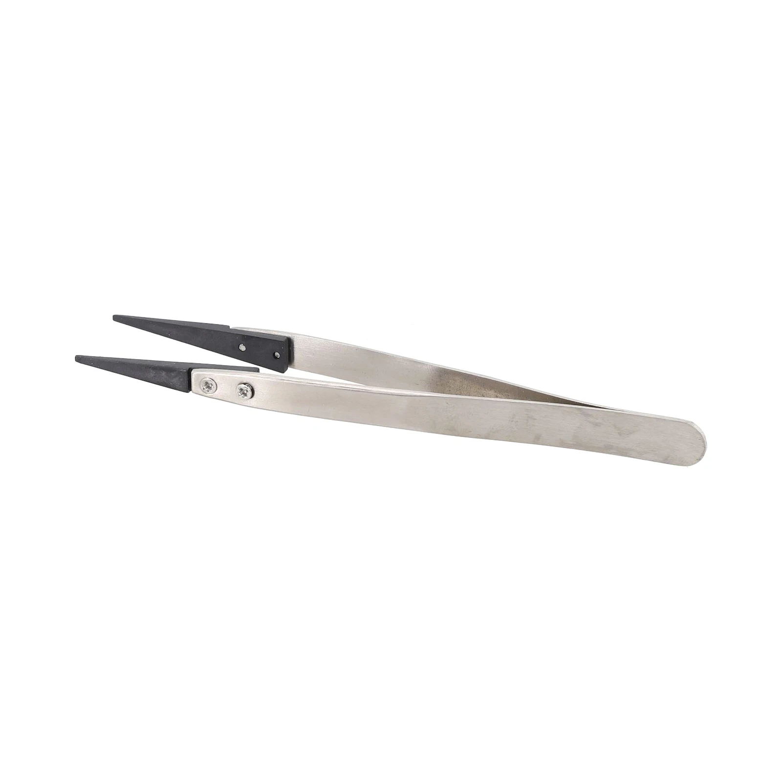 Anti-static Tweezers Industrial Tweezers 1pcs Curved Straight Metal Precision Tweezers Industrial High Quality Practical