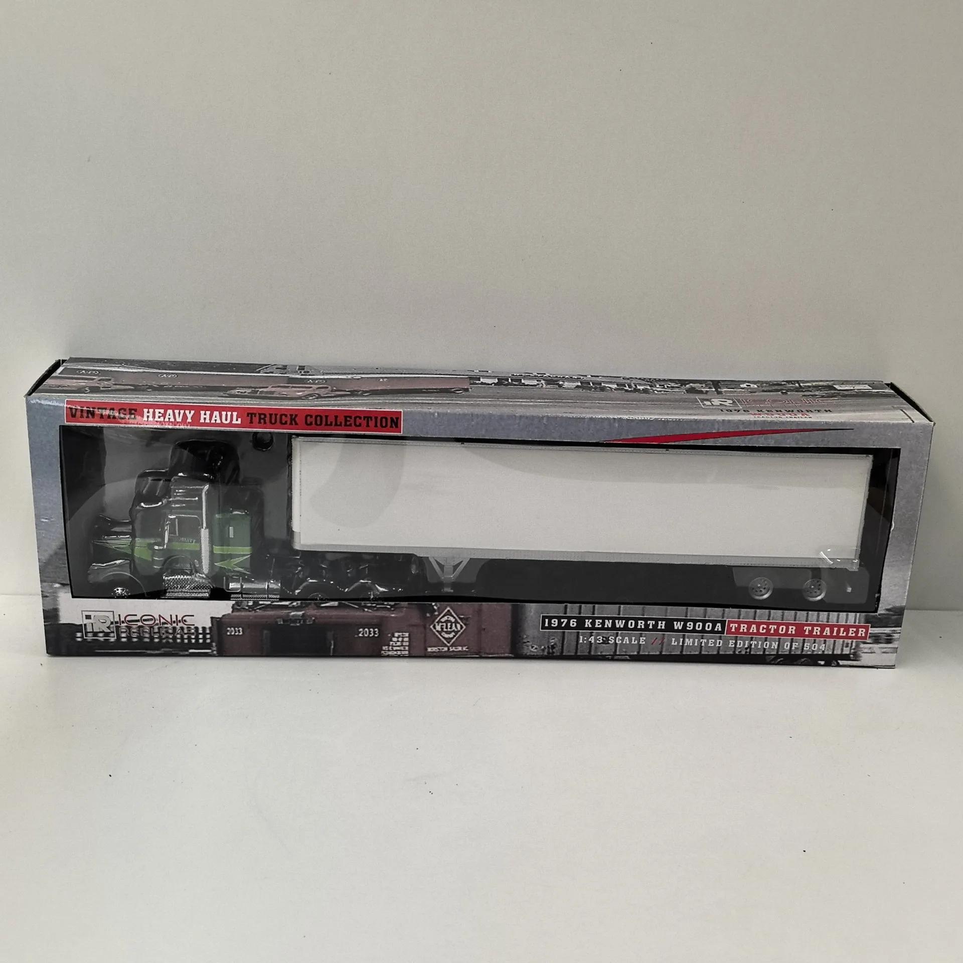 Diecast IXO 1/43 escala Kenworth W900A 1976 Kenworth Tractor camión modelo cabeza cuerpo de aleación aleación de plástico coche modelo juguete coleccionable