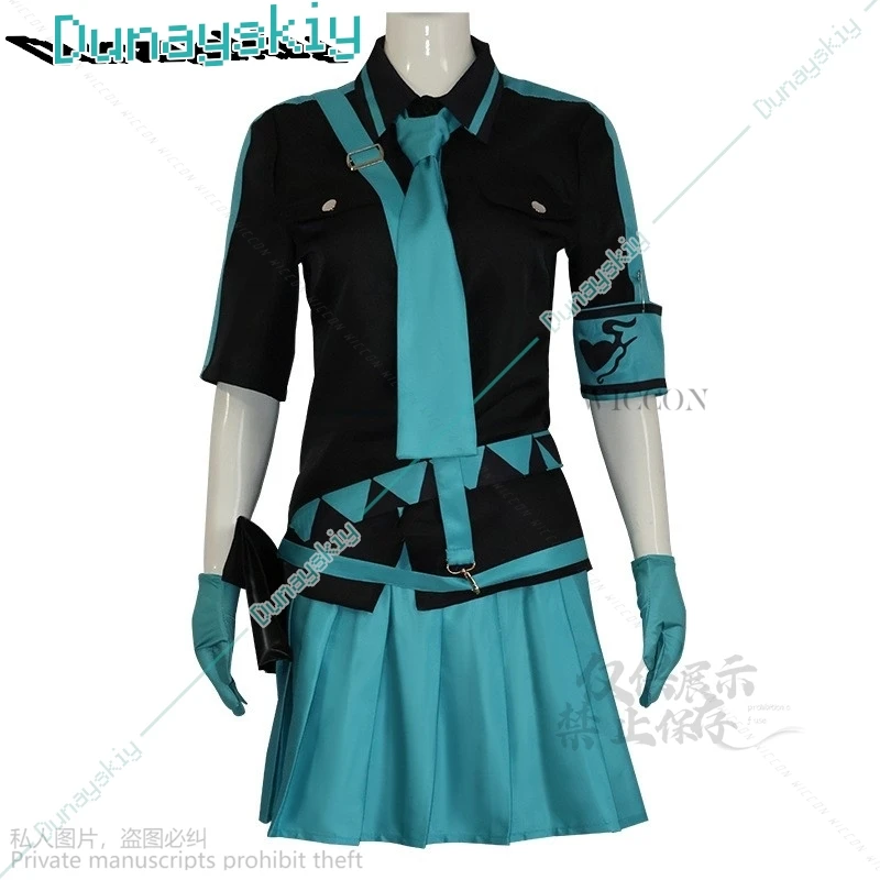 Anime Game Project Sekai Cosplay Love War Costume Uniform JK DK Wig Halloween Party Girls Lolita Dress Rin Cos Role Playing Cos