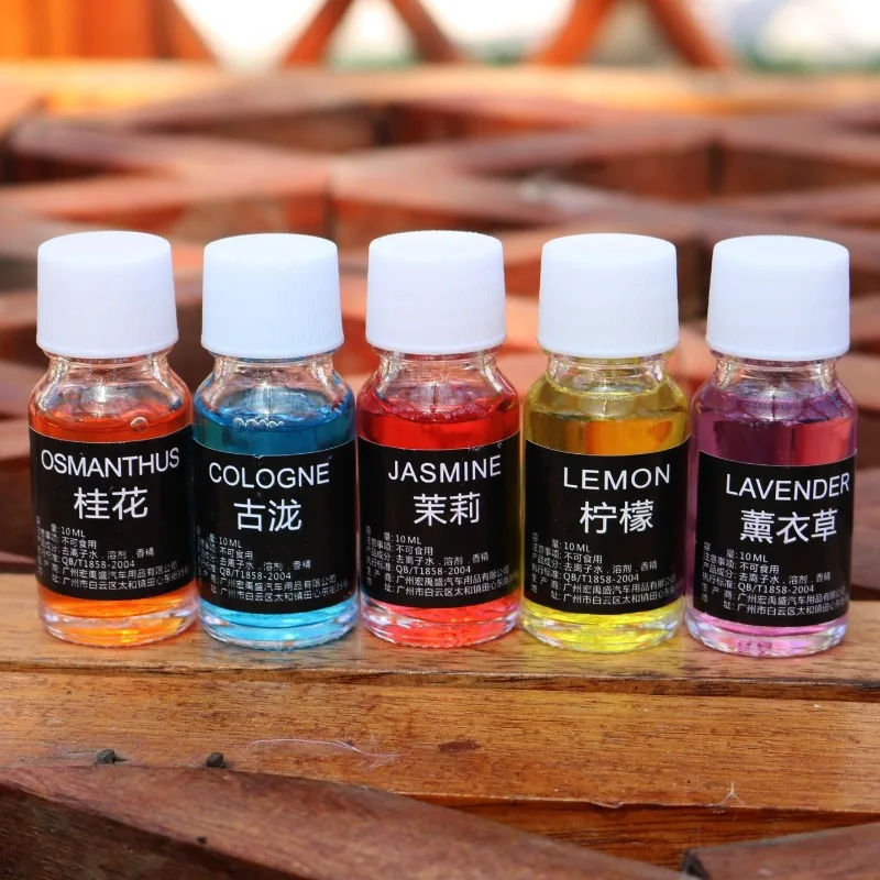 Car Perfume Refill Liquid Essential Oil Air Freshener Replenishment for Auto Natural Plant Aroma Diffuser Fragrance Humidifier