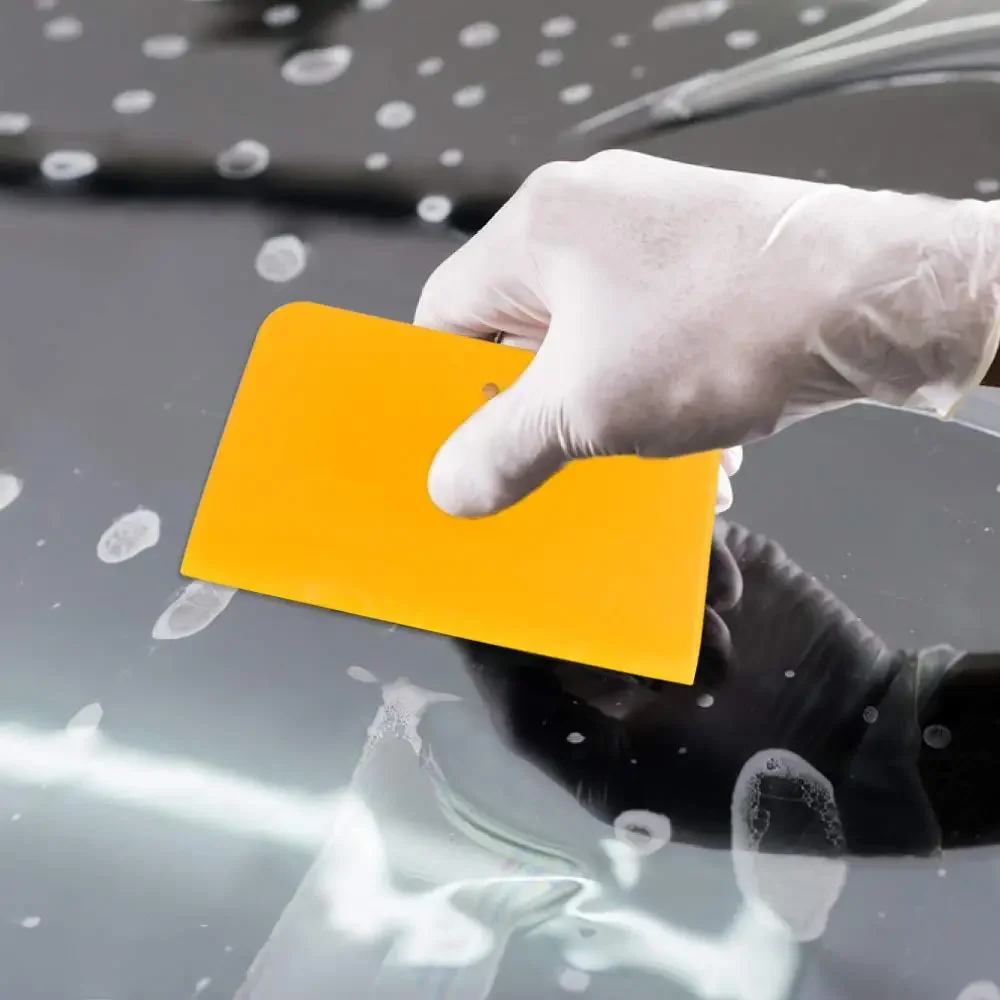 3 Pcs Body Filler Spreaders 4/5/6 Inch Body Fillers Source Ton Reusable Plastic Spreader for Applying Fillers Putties Glazes