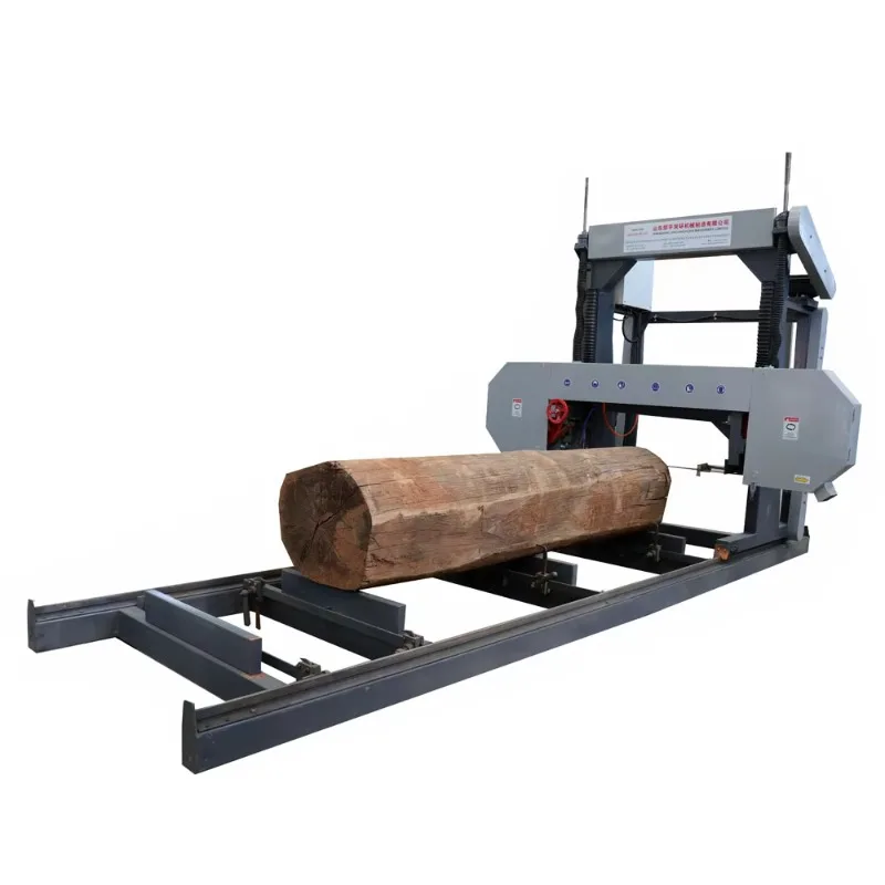 Industrial Wood Cutting Machine Portable Band Sawmill Hydraulic Log Loading Labor Saving Sawmill Equipment Professional Wood