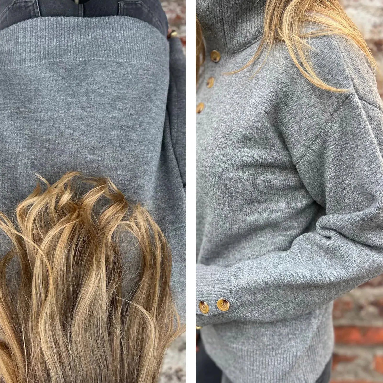 

2025 Knitted Women Button Sweater Pullovers Spring Autumn Basic Women Highneck Sweaters Pullover Slim Female Top