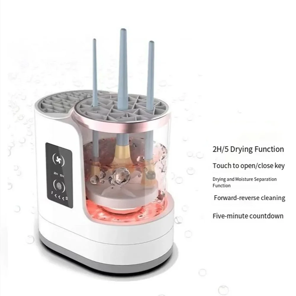 منظف فرش المكياج كسول منزلي محمول للتنظيف الكهربائي فرشاة تجفيف سريعة شحن أدوات تنظيف الغسيل الأوتوماتيكية