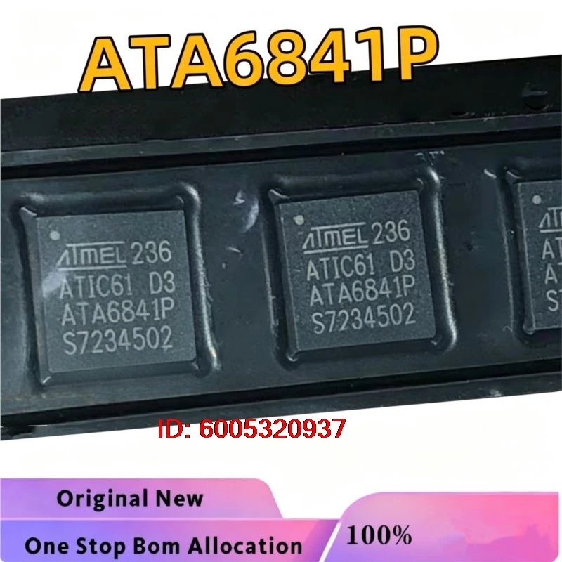 1 set New origina ATIC61 D3 ATA6841P BUK714R1-40BT BVS-R002 For N52 F18 MSV90 ECU electronic valve vulnerable driver IC chip