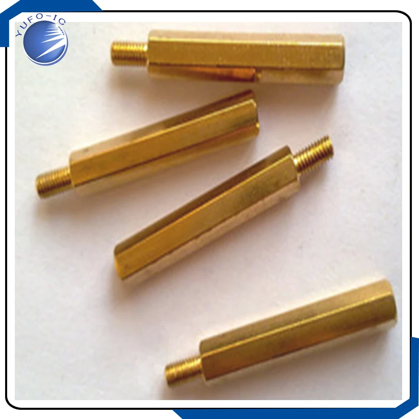 20pcs/Lot  30+6 30mm+6mm M3 six 30mm high copper copper spacer pillars corner pillarsConnector
