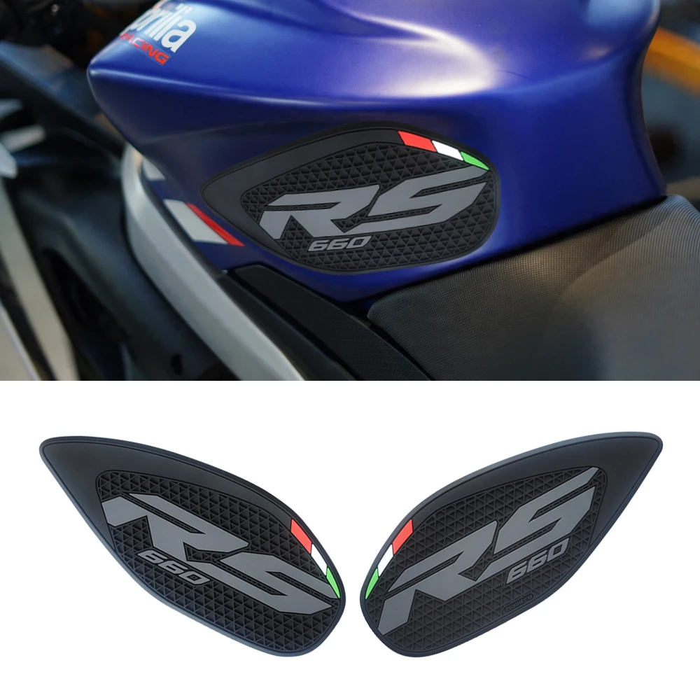 

Motorcycle Fuel Tank Anti-Slip Mat Legs Rubber Protective Sticker Pad Accessories For Aprilia TUONO RS660 2020-2025