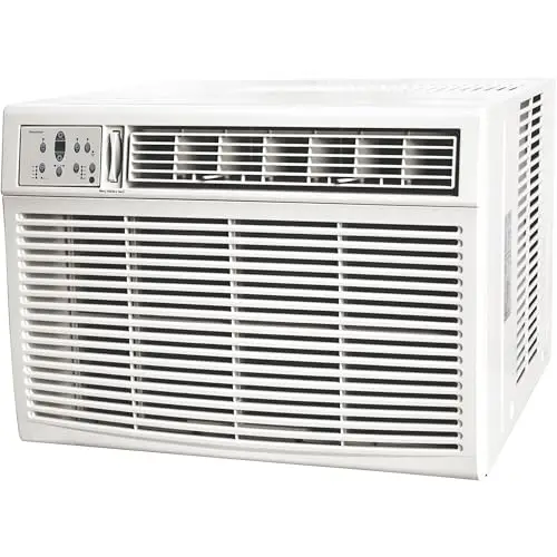 18,800 BTU Window-Wall Air Conditioner with 16,000 BTU Supplemental Heating 230V Window and Wall AC Unit for Living Room