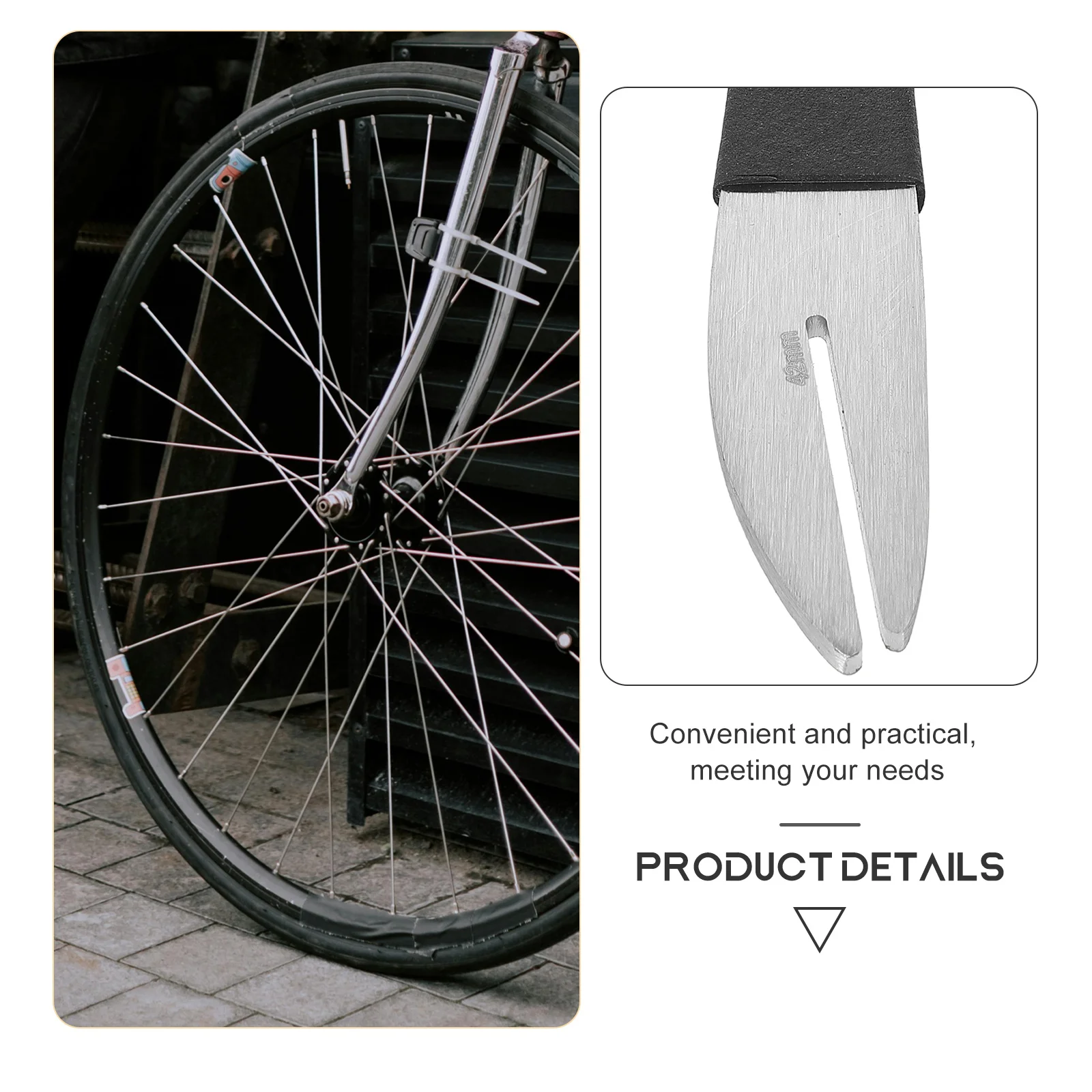 Bike Disc Brake Alignment Wrench Thick Durable Stainless Steel Mountain Bike Repairing Tool Precision Brake Pad Adjustment