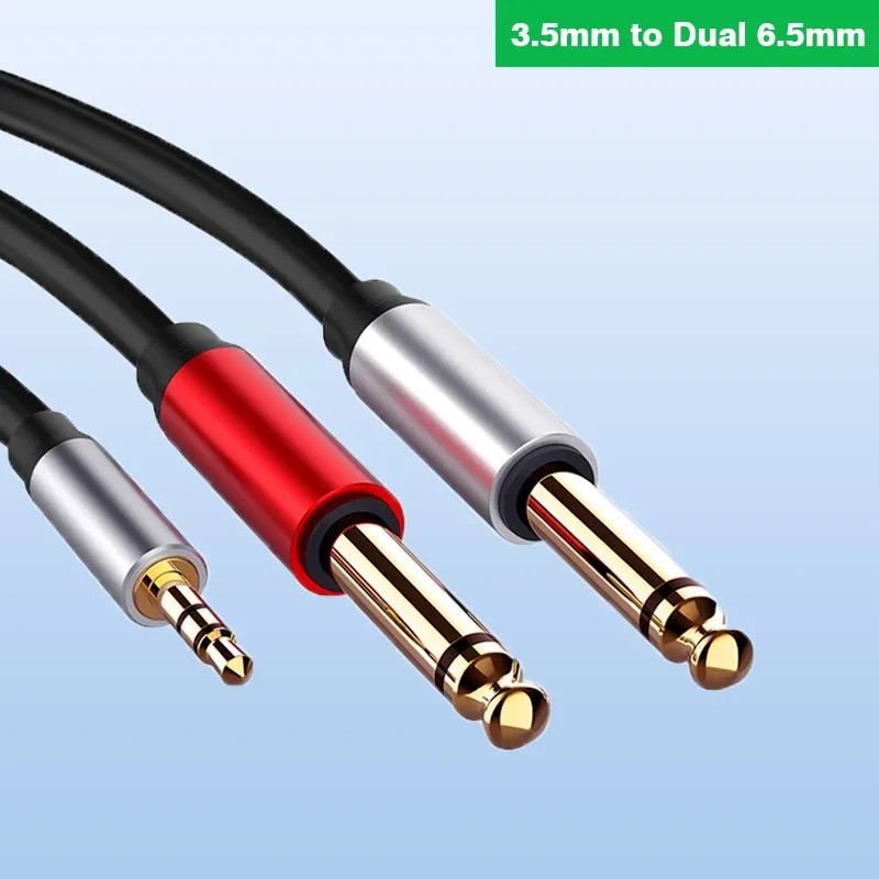 3.5Mm To Dual 6.5Mm… - image