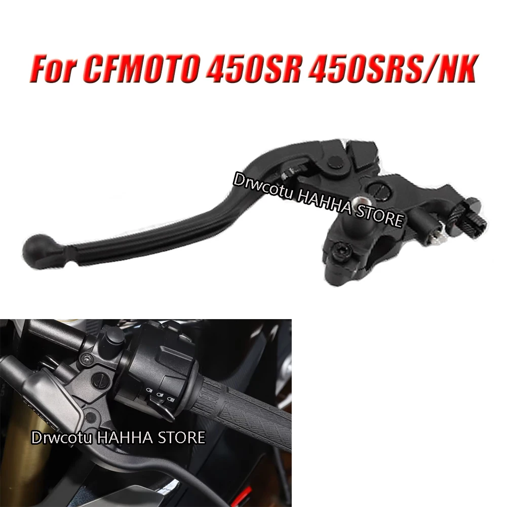 

Motorcycle Left Clutch Grip Lever Clutch Handle Assembly Mirror Holder Seat For CFMOTO 450SR 450SRS/NK /CLC CF400-6/