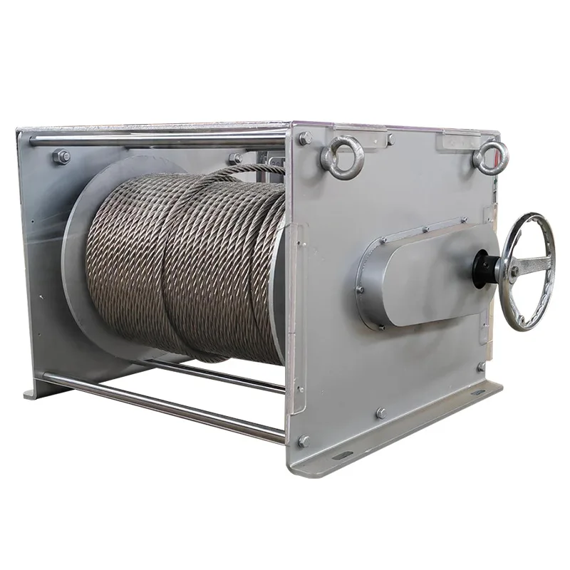 Self-arranging rope traction hoist Marine special paint coating with acrylic protective shell