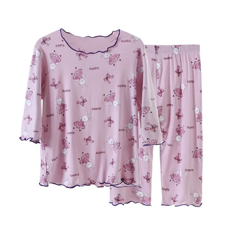 Kid Pajamas for Children Girl Clothes Children's Summer Pajamas Elementary Student Kids Set Sleepwear Kids' Girls' Clothing Pjs