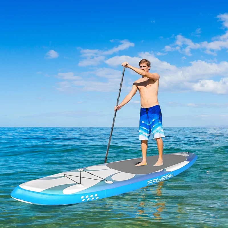 The product can be customized. Surfboard Fayean paddle inflatable paddle sup can stand floating boa