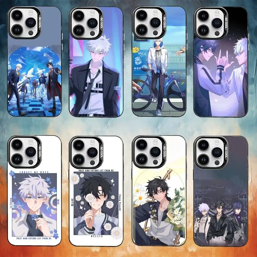 

L-Links Anime C-Clicks Phone Case For iPhone17,16,15,14,13,12,11 Plus,Pro Max Black Candy Matte Shockproof Cover