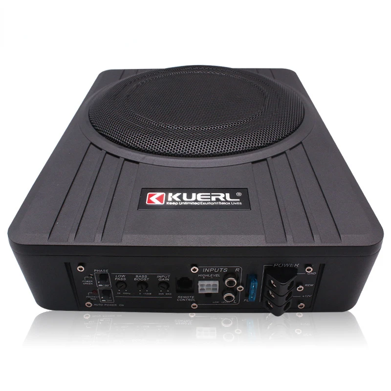 

38 Core High-Power Pure Subwoofer 12V Car Audio Modification 10 Inch Ultra-Thin Car Subwoofer