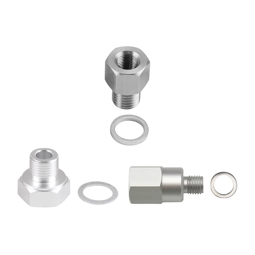 

Engine Oil Pressure Sensor Adapter Male to NPT Female Car Oil Pressure Sensor Adapter Connector with Washer for LS Engine Swap