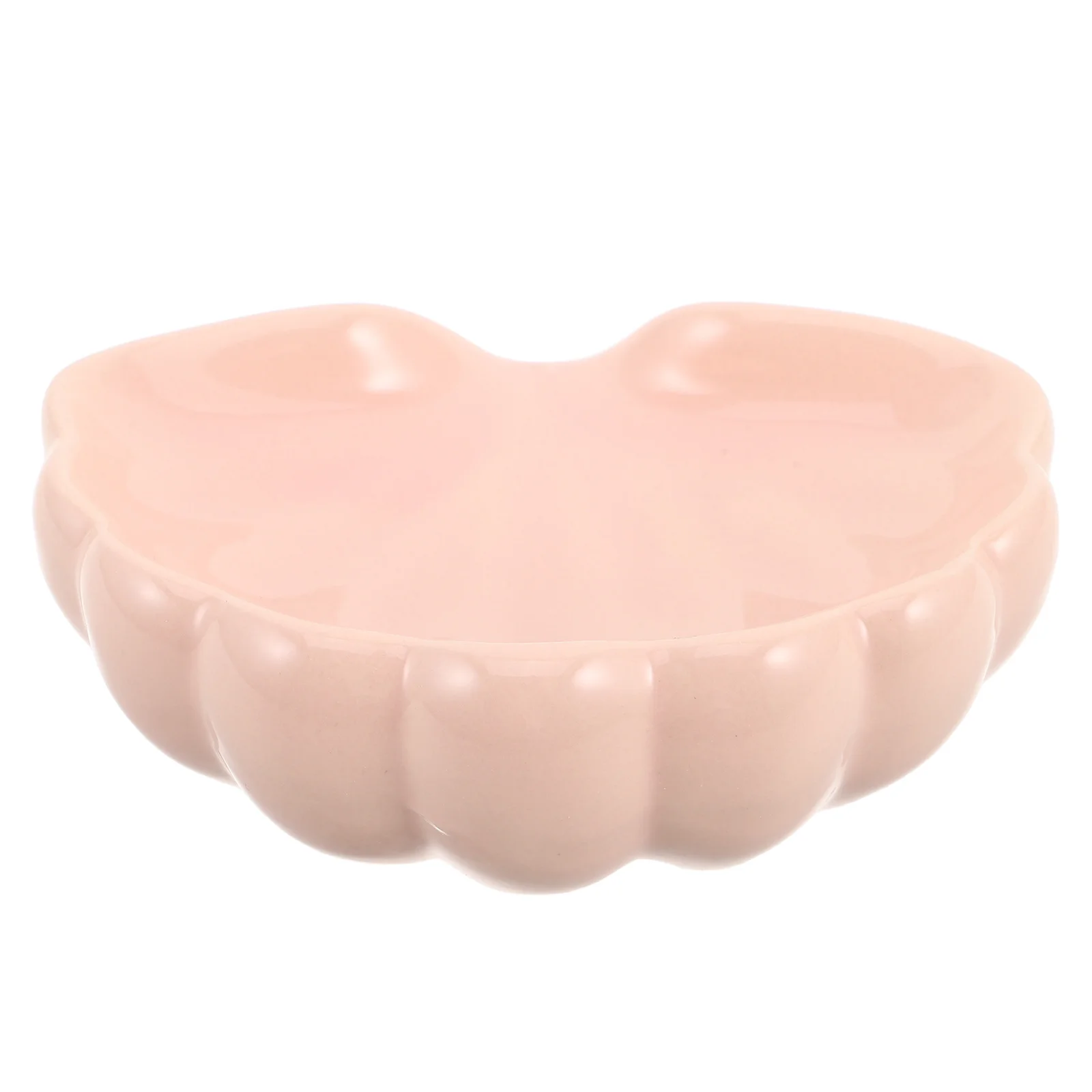 

Shell Shape Ceramic Soap Dish with Efficient Drainage Function Versatile Bathroom Shower Countertop Soap Tray Jewelry Trinket