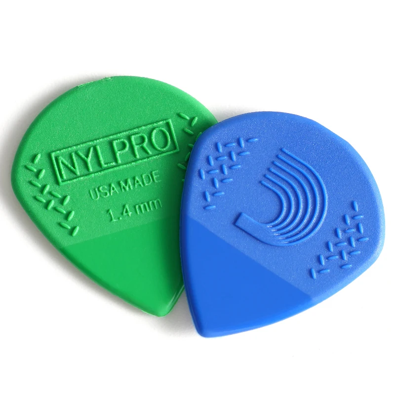 Nylon Pick. 3NP JAZZ 3 nylon material non-slip/quick solo/wear-resistant Acoustic /electric guitar picks.  1.40mm thickness.