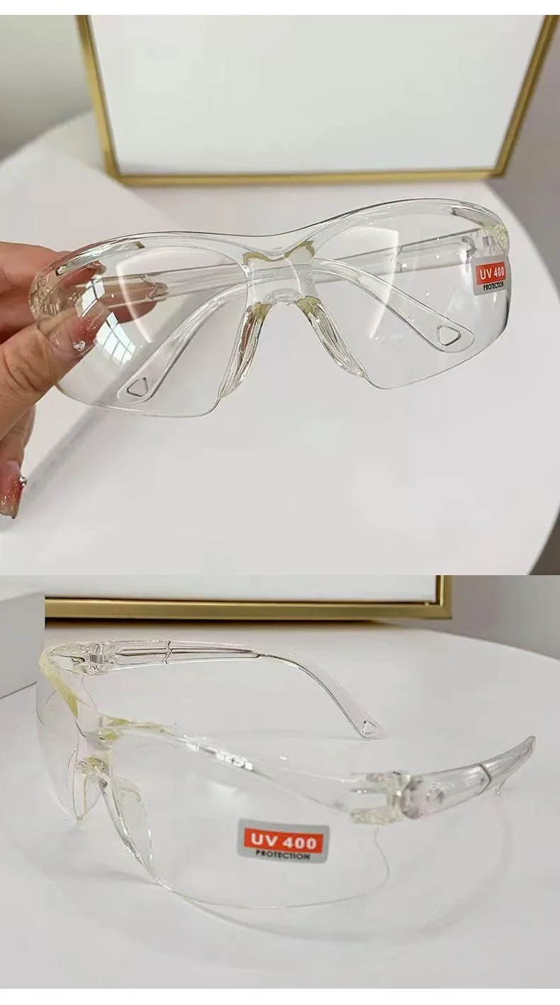 Neue Schutzbrille, schlagfest, staubdicht, sanddicht, winddicht, Fahrrad-Sonnenbrille, Windschutzscheiben-Schutzbrille – Detail 4