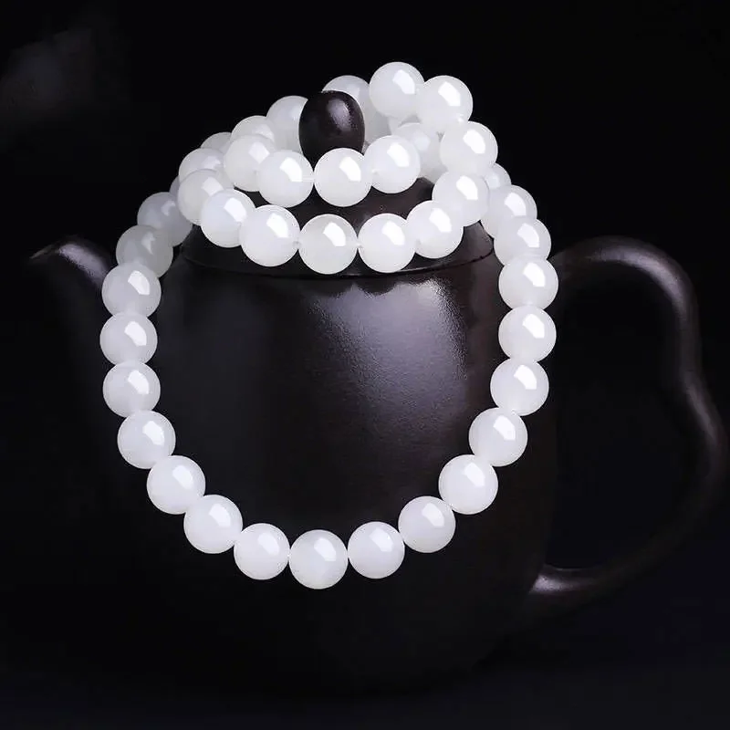 

Natural Jade Necklace Jade Necklace Men's and Women's Jade Necklace Jade Chain