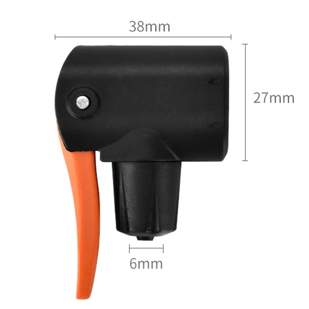 Adaptor Nosel Pompa Sepeda Pengganti untuk Konverter Katup Dunlop Schrader Presta untuk Perlengkapan Berkemah Luar Ruangan