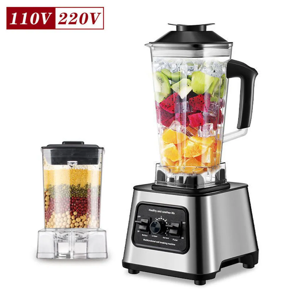 

2.5L automatic wall breaker, household kitchen 2-in-1 crushed ice cooking machine, blender, juicer