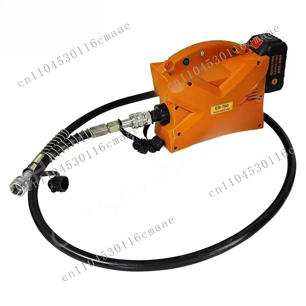 ER-700 portable single-action hydraulic pump DC 220V battery power supply pack