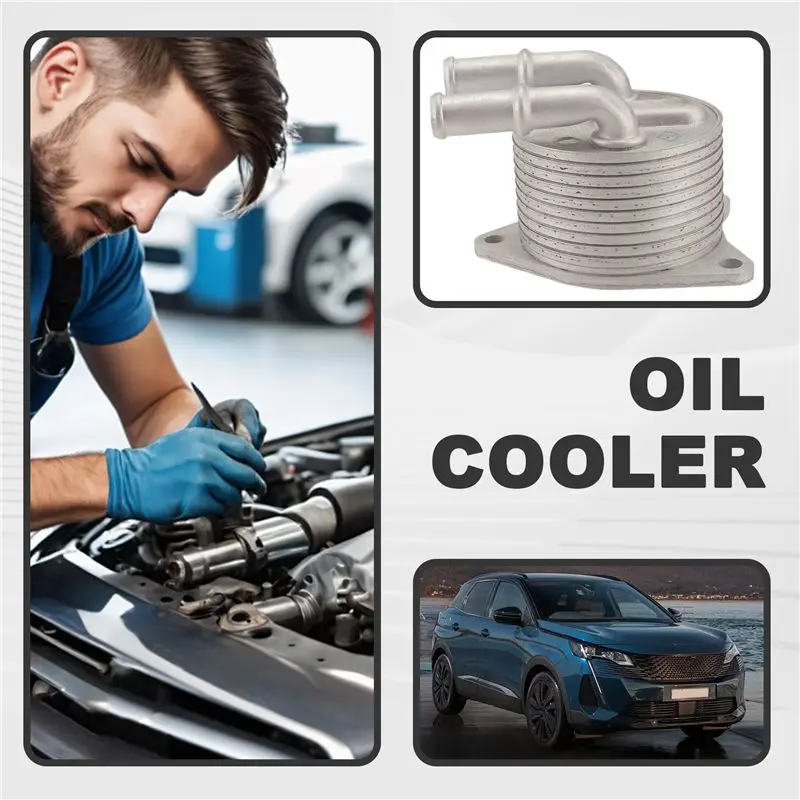 AT8 Automatic Transmission Oil Radiator 9827747580 For 4008 (P84) 5008 508L For Citroen C5 Aircross C6 DS7