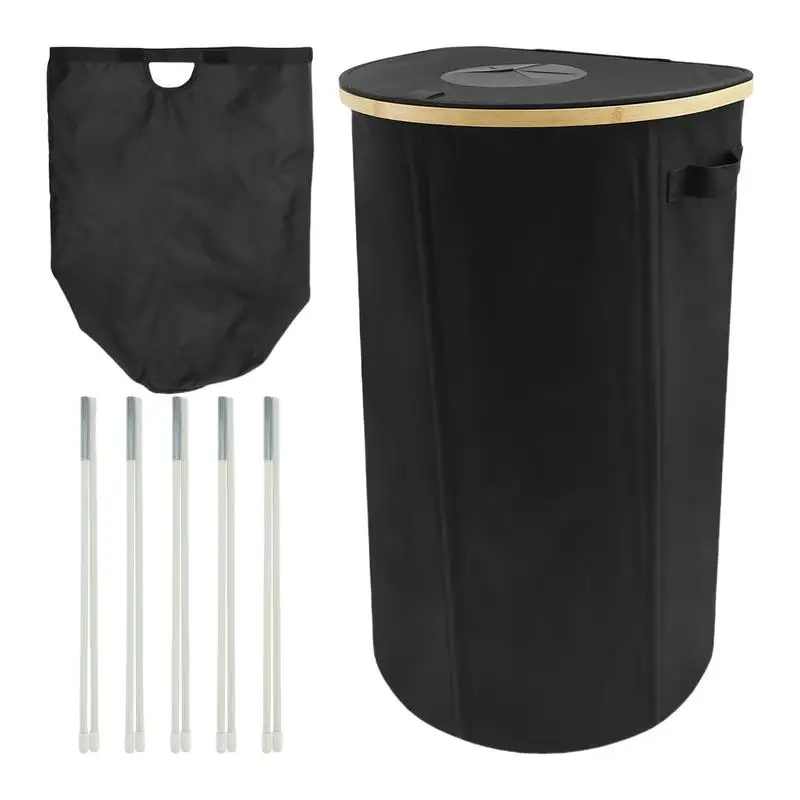 

Контейнер для переработки для кухни Контейнер для переработки из ткани Оксфорд для кухни со съемной и многоразовой внутренней сумкой Складная банка на 26 галлонов