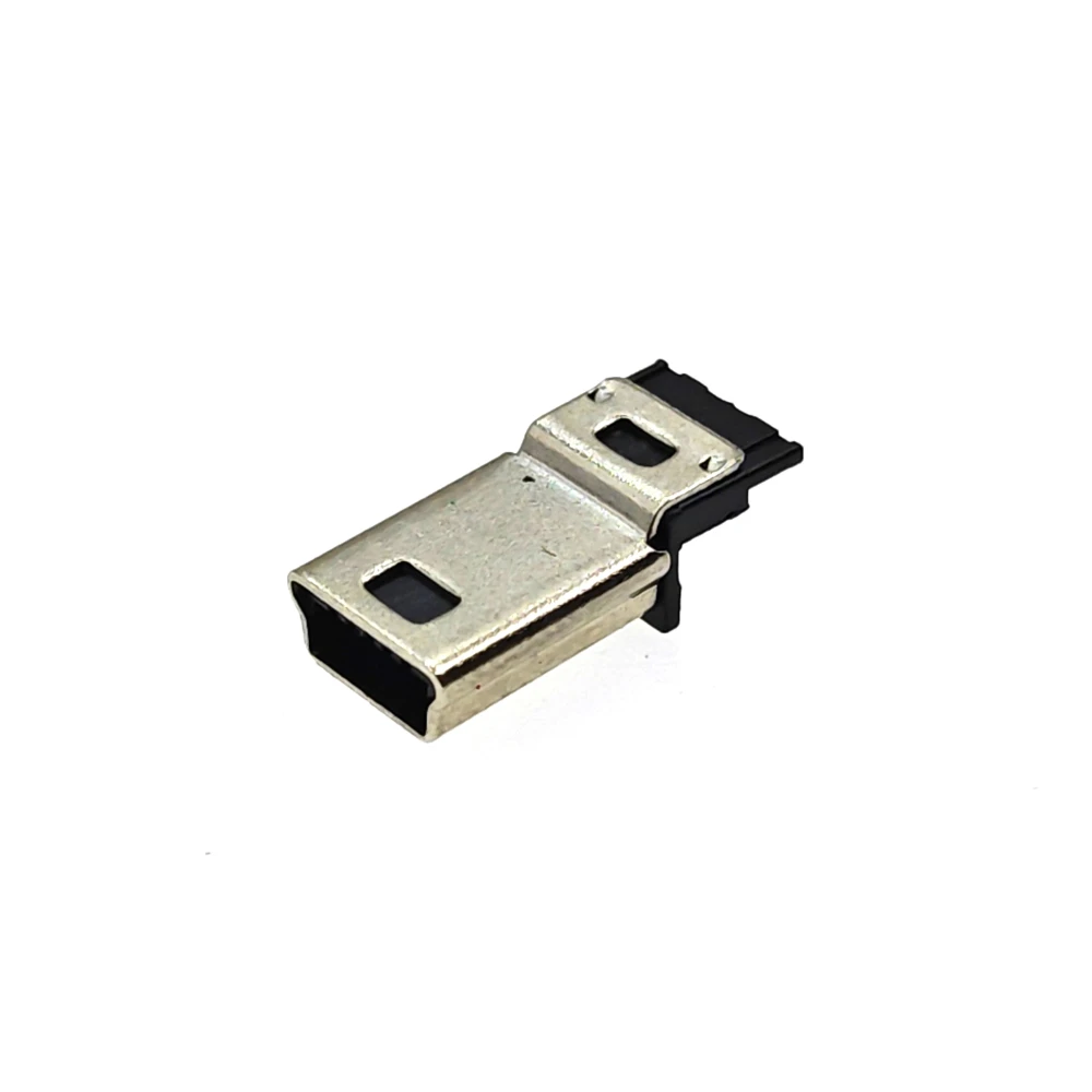 10Sets Mini USB Male Connector (3 IN 1 )Male Mini USB Jack 2.0 5PIN Plug Socket With Plastic Cover For Kinds of DIY