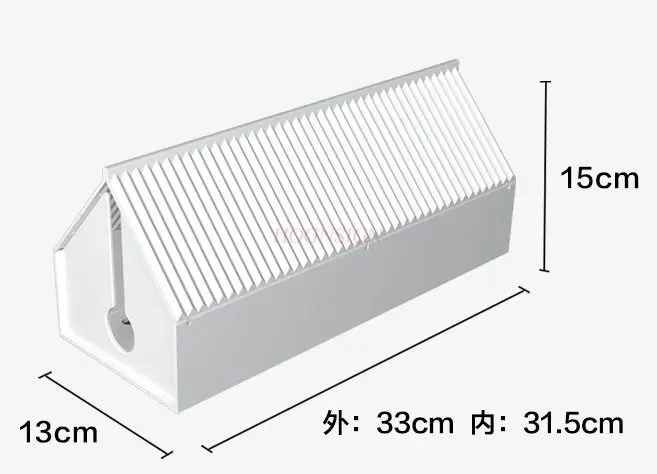 

1pcs Plug in board storage box, wire sorting box, row plug storage box, wire collection box