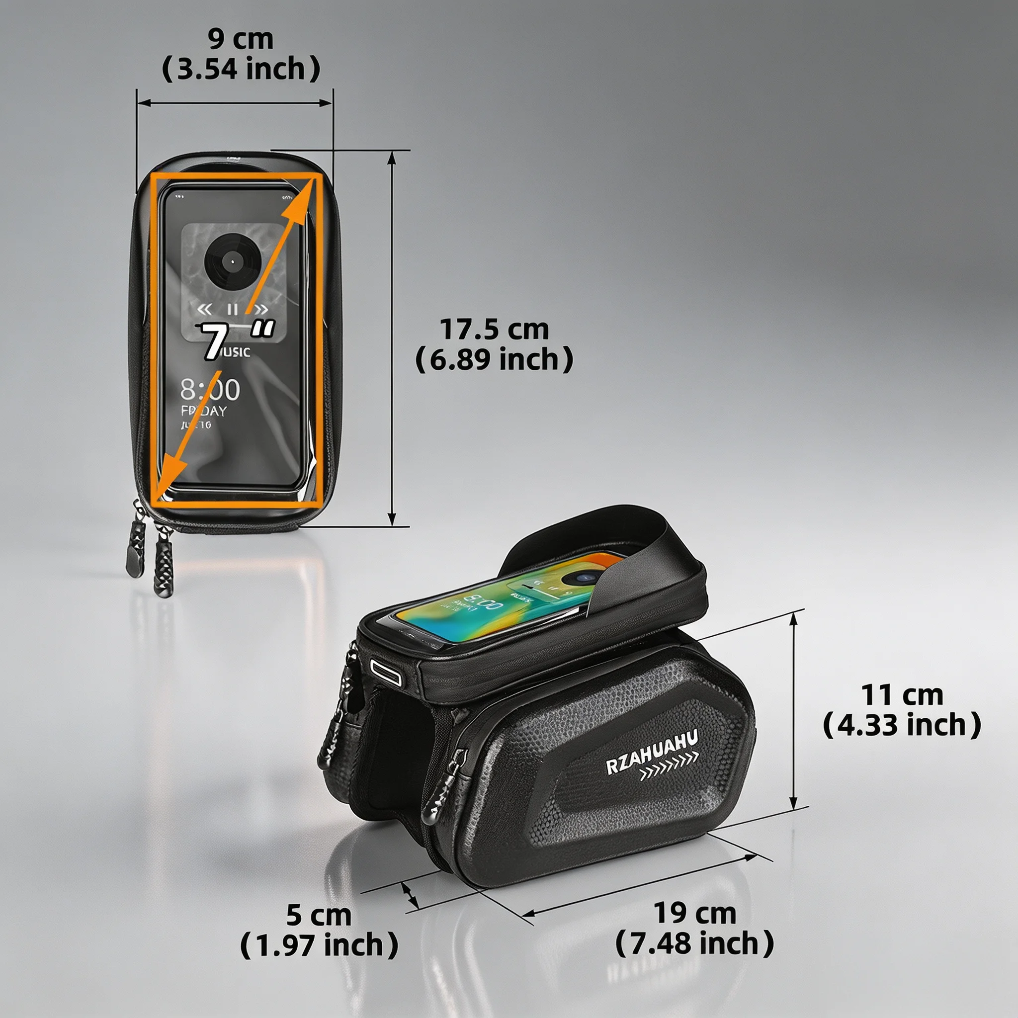 Sac de cadre de vélo étanche d - Youtube Phone Accessories avis et prix