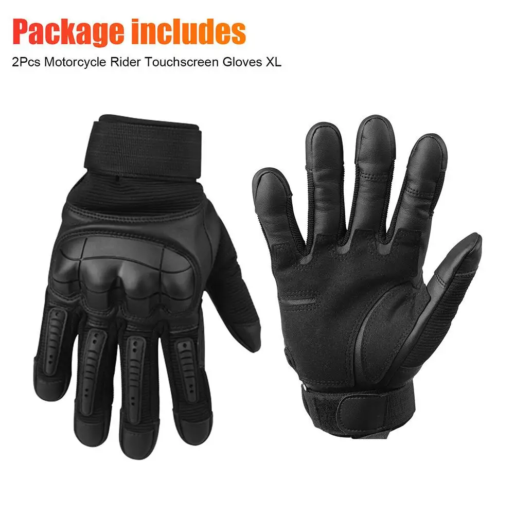 

Motorcycle Full Finger Gloves Touch Screen Anti-slip Breathable Quick-drying Sports Gloves For Outdoor Training